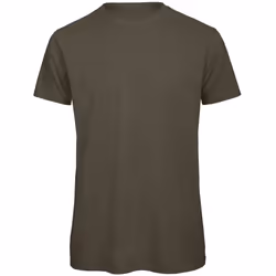 B&C Mens Organic Tee - M, Khaki Green