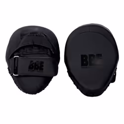 BBE Curved Hook & Jab Pads - One Size, Black