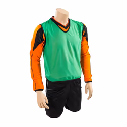Precision Childrens/Kids Plain Mesh Training Bib - 2-3 Years, Green