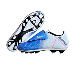 Precision Childrens/Kids Matrix Football Boots - 12 UK Child, Aqua/White/Fuchsia