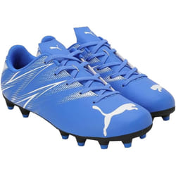 Puma Childrens/Kids Attacanto Turf Training Football Boots - 4 UK, Blue/White