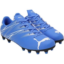 Puma Childrens/Kids Attacanto Turf Training Football Boots - 5 UK, Blue/White