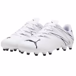 Puma Childrens/Kids Attacanto Turf Training Football Boots - 5 UK, White/Black