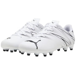 Puma Childrens/Kids Attacanto Turf Training Football Boots - 5 UK, White/Black