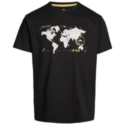 Trespass Mens Ohio Map TP75 T-Shirt - L, Black