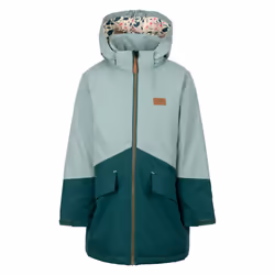 Trespass Childrens/Kids Oleta Waterproof Raincoat - 9-10 Years, Teal Mist