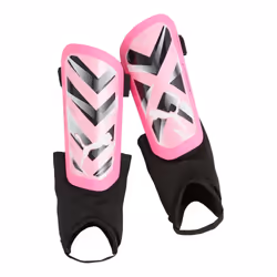 Puma Unisex Adult Ultra Light Shin & Ankle Guards - L, Pink/White/Black