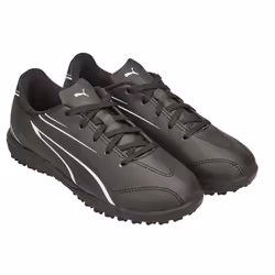 Puma Boys Vitoria TT Football Boots - 12 UK Child, Black/White
