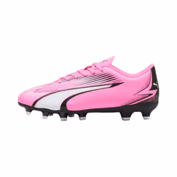 Puma Childrens/Kids Ultra Play Football Boots - 10 UK Child, Pink