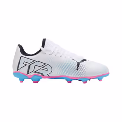 Puma Childrens/Kids Future 7 Play Football Boots - 11 UK Child, Puma White