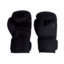 BBE Unisex Adult Boxing Training Gloves - 12oz, Matt Black