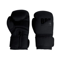 BBE Unisex Adult Boxing Training Gloves - 12oz, Matt Black