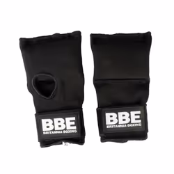 BBE Unisex Adult Boxing Padded Inner Glove - S, Black