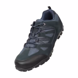 Mountain Warehouse Mens Outdoor III Suede Walking Shoes - 11 UK, Navy