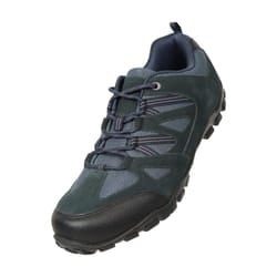 Mountain Warehouse Mens Outdoor III Suede Walking Shoes - 11 UK, Navy