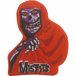 Misfits Red Cape Fiend Woven Patch
