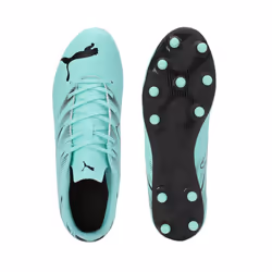 Puma Mens Attacanto FG/AG Football Boots - 8 UK, Peppermint/Black