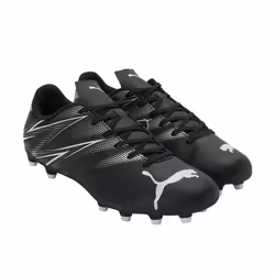 Puma Mens Attacanto FG/AG Football Boots - 6 UK, Black/Silver
