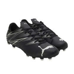 Puma Mens Attacanto FG/AG Football Boots - 6 UK, Black/Silver
