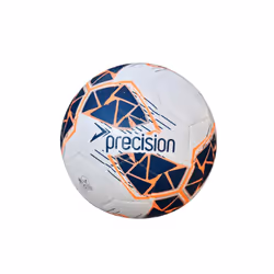Precision Fusion 2024 Training Ball - 1, White/Navy/Fluorescent Orange