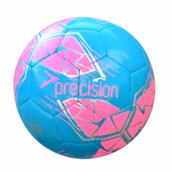 Precision Fusion 2024 Training Ball - 2, Blue/Pink/Silver