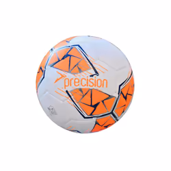 Precision Fusion 2024 Training Ball - 2, White/Fluorescent Orange/Navy
