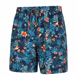 Mountain Warehouse Mens Aruba Floral Swim Shorts - XXS, Teal