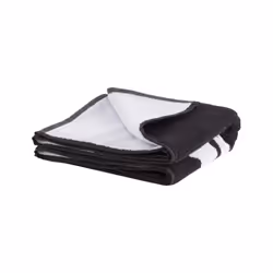 Puma Team Logo Microfibre Towel - 140cm x 70cm, Black/White