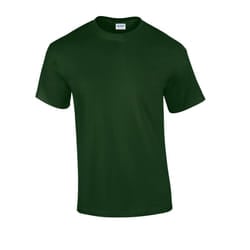 Gildan Unisex Adult Ultra Cotton T-Shirt - M, Forest Green