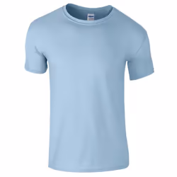 Gildan Childrens/Kids Softstyle Plain T-Shirt - 5-6 Years, Light Blue
