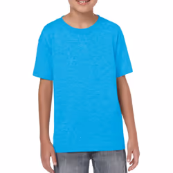 Gildan Childrens/Kids Softstyle Plain T-Shirt - 3-4 Years, Sapphire