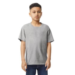 Gildan Childrens/Kids Plain Cotton Lightweight T-Shirt - 12-13 Years, Sporty Grey
