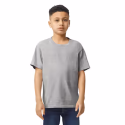 Gildan Childrens/Kids Plain Cotton Lightweight T-Shirt - 7-8 Years, Sporty Grey