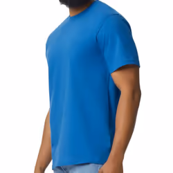 Gildan Mens Cotton Lightweight T-Shirt - M, Royal Blue