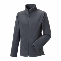 Russell Mens Outdoor Full Zip Fleece Jacket - XS, Convoy Grey