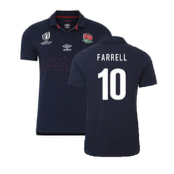 England RWC 2023 Alternate Classic Rugby Jersey (Farrell 10) - S