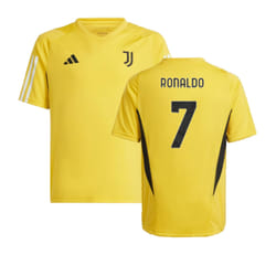 2023-2024 Juventus Training Shirt (Bold Gold) - Kids (RONALDO  7) - XXL