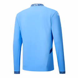 2024-2025 Man City Home Long Sleeve Shirt (Gvardiol 24) - L