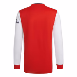 Arsenal 2021-2022 Long Sleeve Home Shirt (XHAKA 34) - S