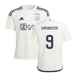 2023-2024 Ajax Away Shirt (Kids) (VAN BASTEN 9) - SB
