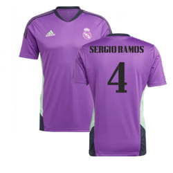 2022-2023 Real Madrid Condivo Training Jersey (Purple) (SERGIO RAMOS 4) - XXL