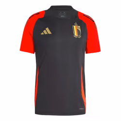 2024-2025 Belgium Training Jersey (Black) (Tielemans 8) - S