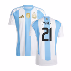 2024-2025 Argentina Home Shirt (DYBALA 21) - S