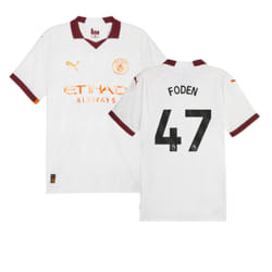 2023-2024 Man City Authentic Away Shirt (FODEN 47) - XL