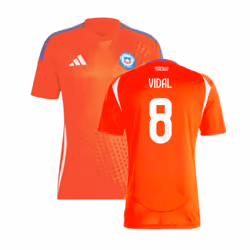 2024-2025 Chile Home Shirt (VIDAL 8) - XL