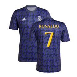 2023-2024 Real Madrid Pre-Match Shirt (Shadow Navy) (Ronaldo 7) - L