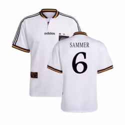1996 Germany Euro 96 Home Shirt (Sammer 6) - S