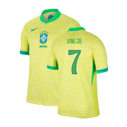 2024-2025 Brazil Home Shirt (Vini JR 7) - XL