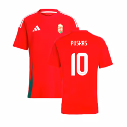 2024-2025 Hungary Home FAN Shirt (PUSKAS 10) - S