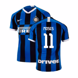 2019-2020 Inter Milan Home Shirt (Moses 11) - M